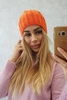 Fleecová čepice Ida K320 oranžová