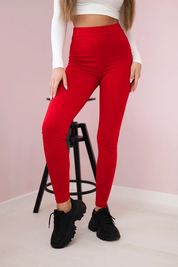 Pants leggings Brooklyn red