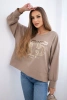 Printed sweatshirt buttery fabric fango