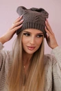 Moteriška kepurė Lorena K377 mocca