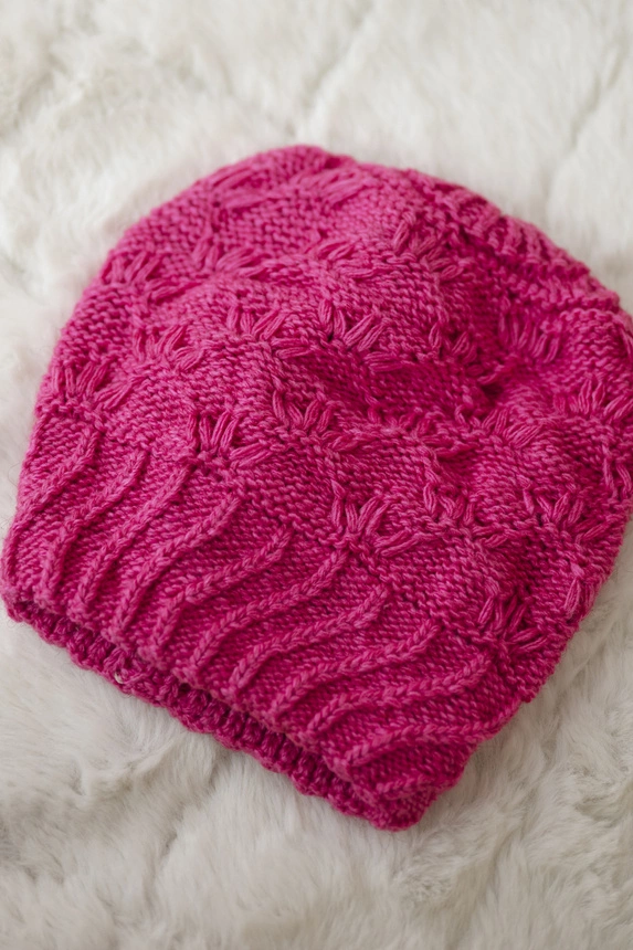 Dámská čepice Dagmara K332 pink