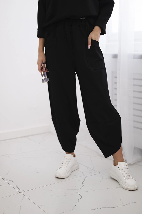 Set Punto Milano Winter Sweatshirt + Hose schwarz