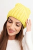 Magda K293 rolled-up cap yellow