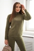 Pullover-Set Alpaka zweiteilig khaki