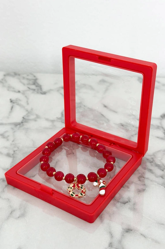 Christmas Bracelet SL435-213 Christmas cane