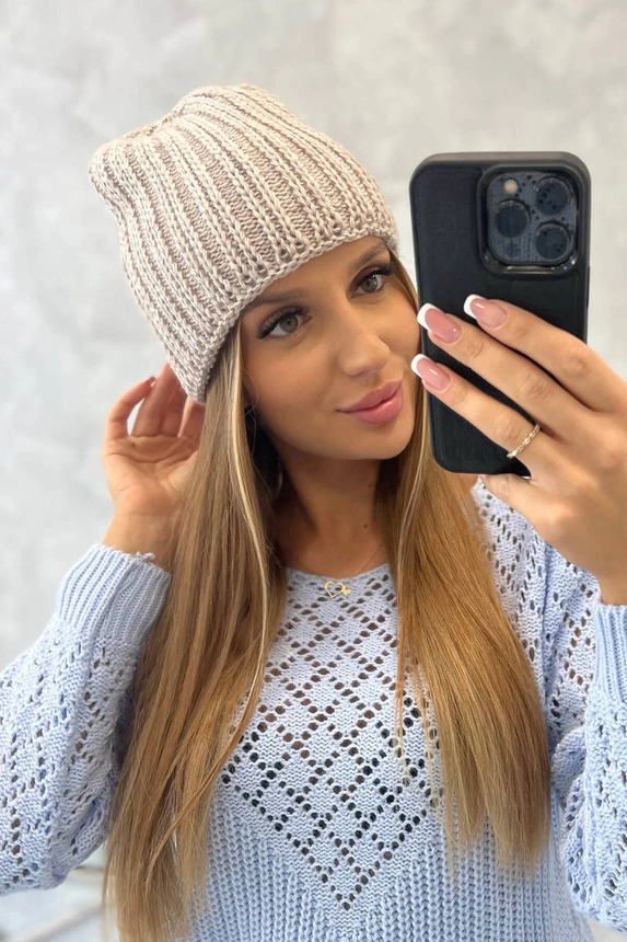 Moteriška kepurė Rebeka K345 beige