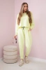 Set 2-piece sweatshirt + pants yellow