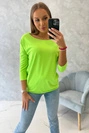Blouse Casual green neon