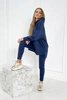 Sweatshirt-Set aus Denim mit Kapuze