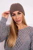 Cap thin Weronika K249 cappuccino