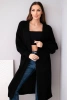 Sweater long cardigan black