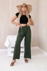 Wide-leg trousers khaki
