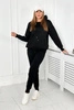 Pullover-Set Sweatshirt + Hose schwarz