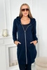 Kapuzensweatshirt navy blau
