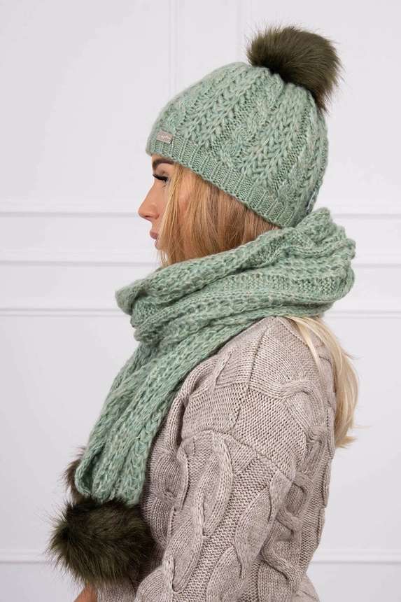 Súprava dámska K199 svetlé khaki