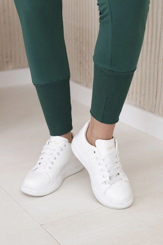 Set with wide cuffs green