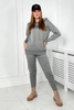 Sweater set Sweatshirt + Pants dark grey