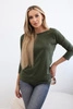 Bluzka Casual khaki