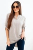 Blouse with a longer back fango