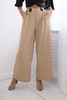 Viscose trousers with wide leg Camel