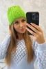 Moteriška kepurė Rebeka K345 green neon