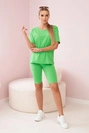 Set of top+leggings light green