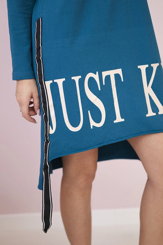 Meereskleid mit Kapuze und Druck