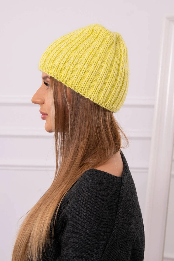 Women's cap Rebeka K345 yellow