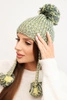Women's earflap hat Emma K343 yellow
