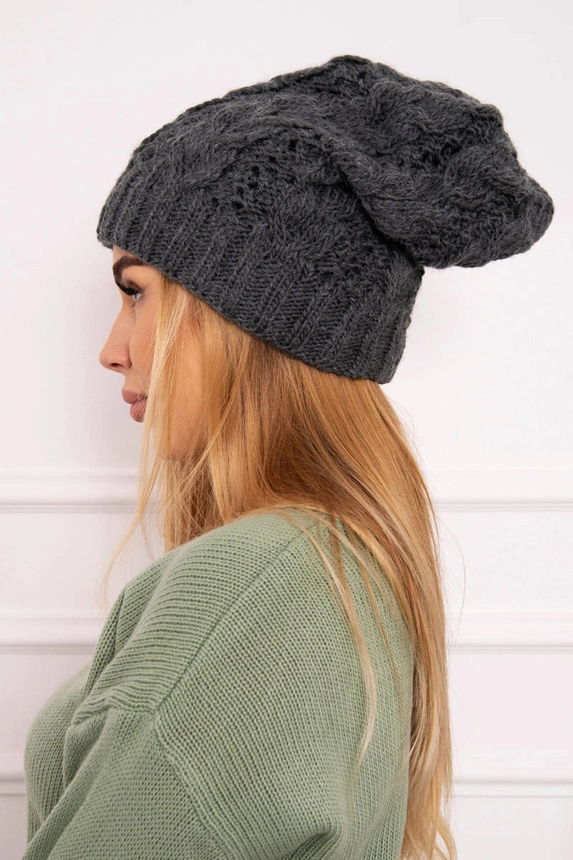 Cap Motyl K234 dark gray