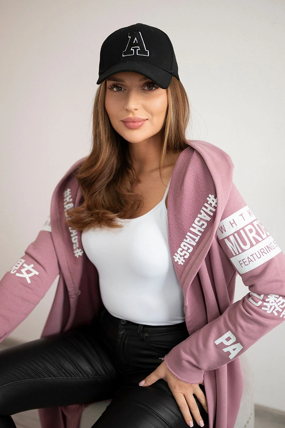 Coatee with subtitles dark pink