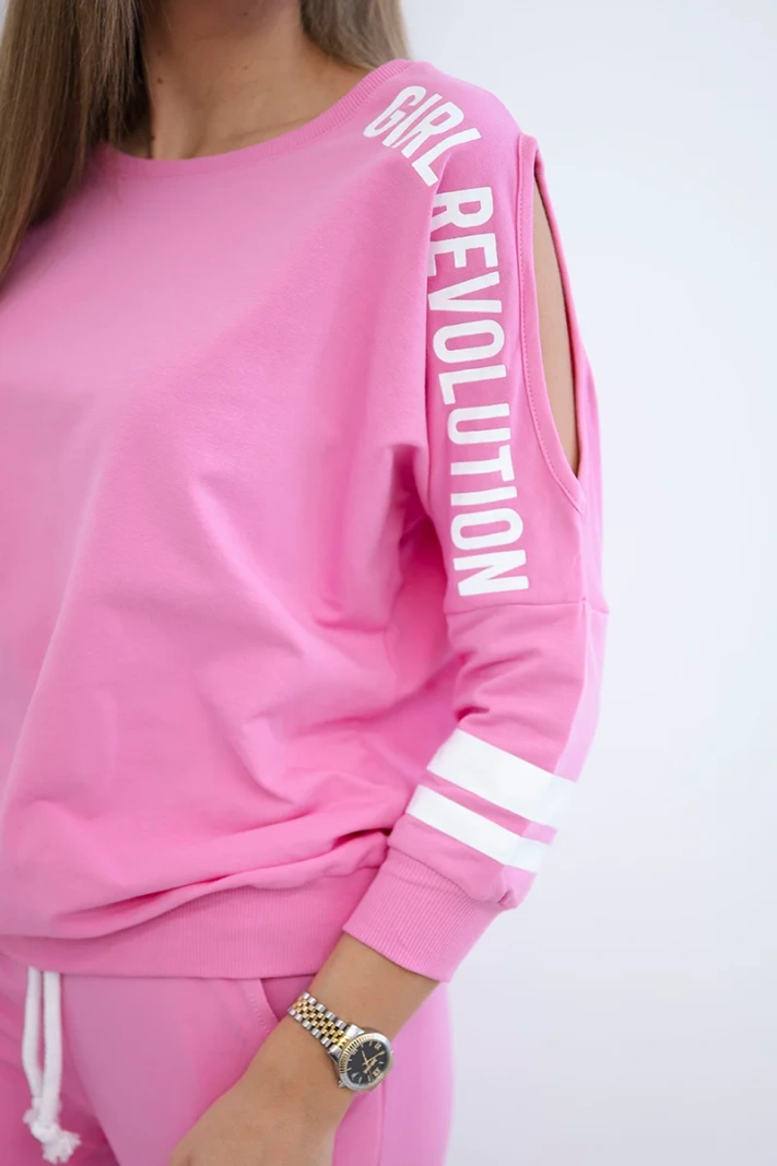Girl Revolution set světle růžový