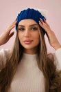 Čapica s fleece Milano K203 ecru + nevädza
