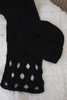 Women's set with a shawl Julita K382 black