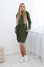 Khaki šaty Brooklyn