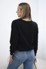 Printed sweatshirt black