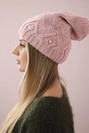Ramona moteriška kepurė K383 powder pink