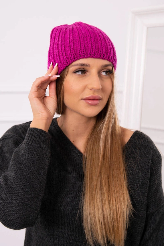 Women's cap Rebeka K345 fuchsia
