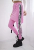 Pants/Suit with selfie lettering light pink