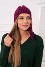 Damen Ohrenklappe Jana K314 fuchsia+black