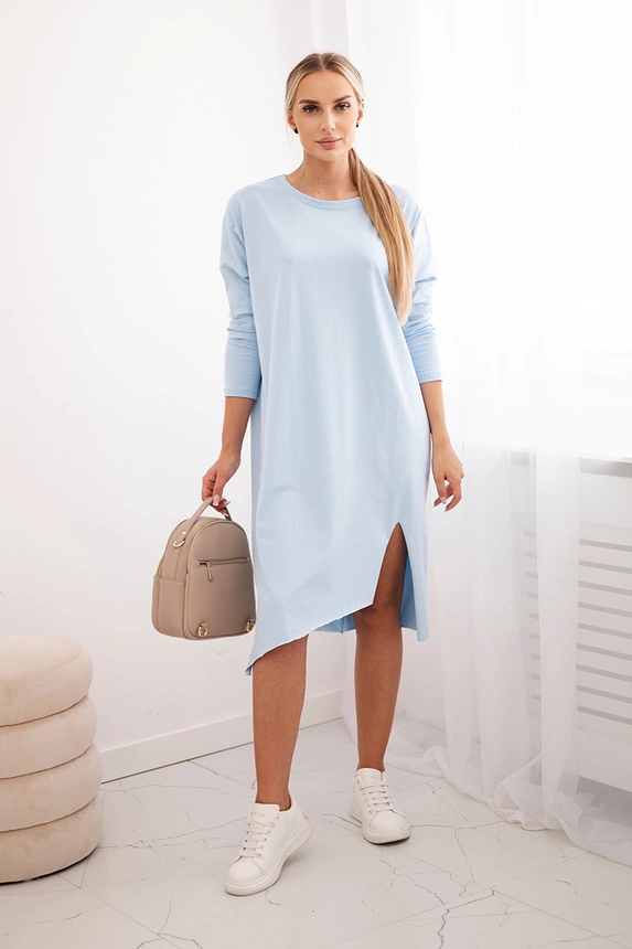 Oversize dress blue