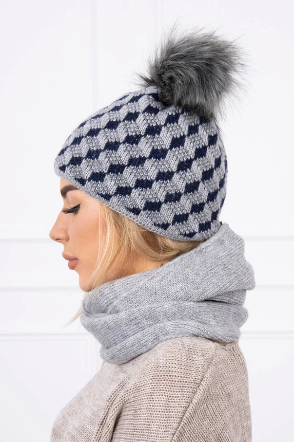 Women's set K155 dark gray