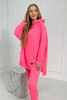 Set with a hoodie pink neon