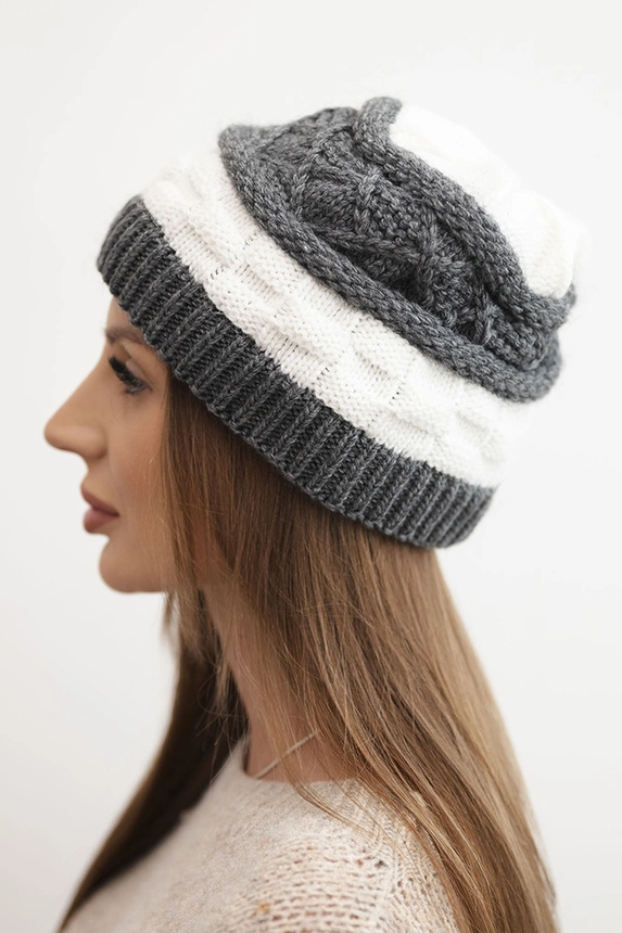 Cap with turn up Magda K293 camel