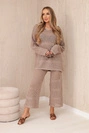 Openwork set Rayon fango