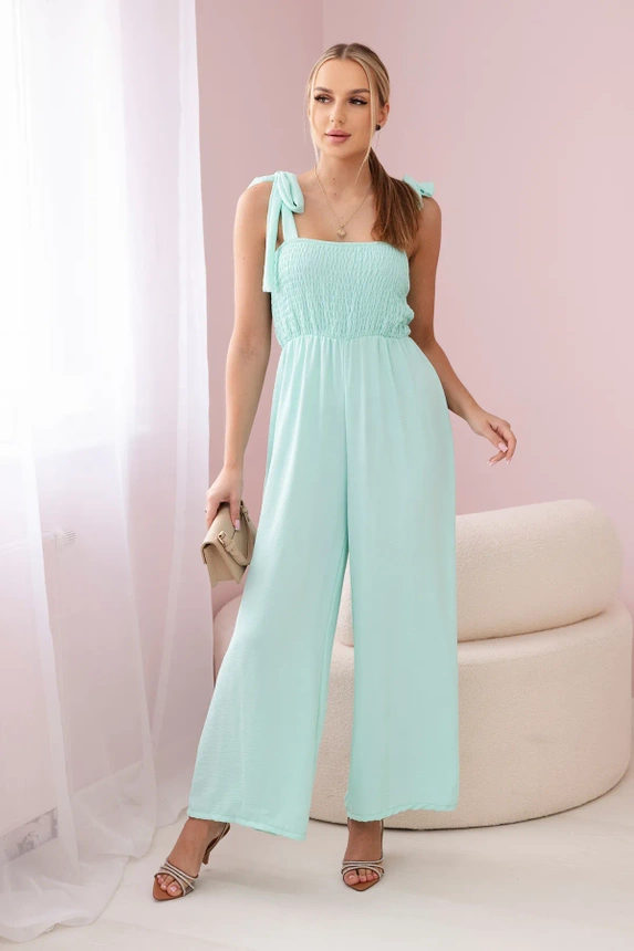 Overal na ramínka s volánkovým topem mincovna