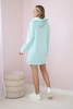 Dress with hood Oversize mint