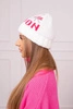 Women's cap London K385 white