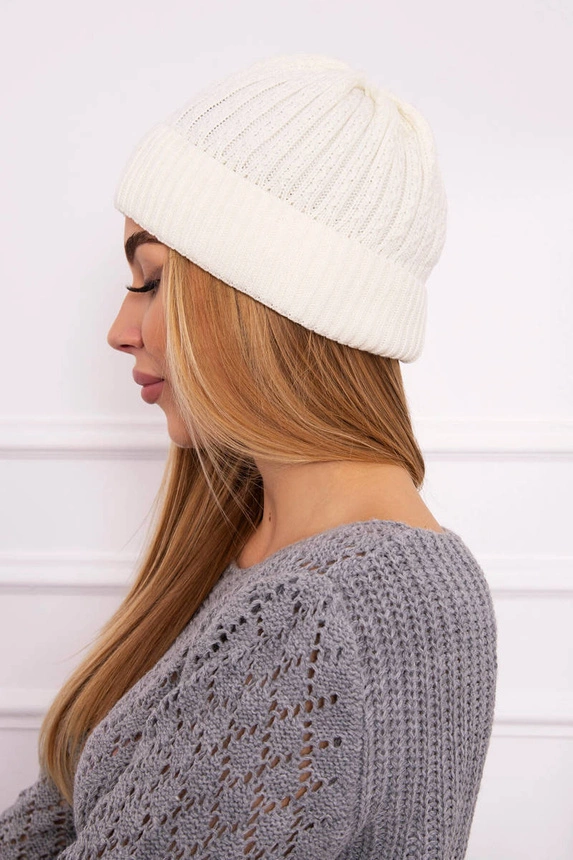 Cap thin Weronika K249 ecru