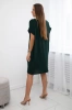 Dress with pockets dark green